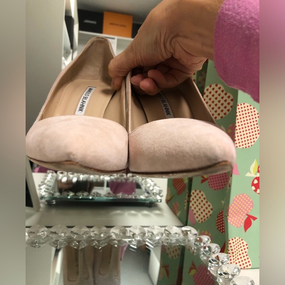 Manila blahnik Peach tan heels 💕💕 - Picture 12 of 12